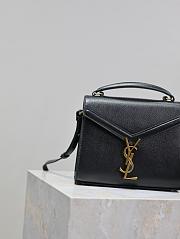 YSL CASSANDRA mini in BOX SAINT LAURENT Black-20*16*7.5cm - 3
