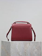 YSL CASSANDRA mini in BOX SAINT LAURENT Red-20*16*7.5cm - 3