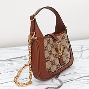 Gucci Mini Jackie Bag Brown #675799-19*13*3cm - 5