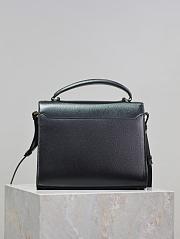 YSL CASSANDRA Small in BOX SAINT LAURENT Black-24.5*20*11.5cm - 6