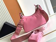 Prada Re-Edition 2005 Nylon Pink Bag- 1BH204 - 22x12x6cm - 6