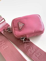 Prada Re-Edition 2005 Nylon Pink Bag- 1BH204 - 22x12x6cm - 2