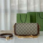 Gucci Horsebit 195 GG Suoreme Canva&leather Bag-24*12*5CM - 4