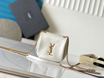 YSL JAMIE 4.3 Mini Bag White-16*11*4cm