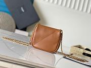 YSL JAMIE 4.3 Mini Bag Brown-16*11*4cm  - 4