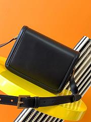 YSL SAINT LAURENT SOLFERINO SMALL SATCHEL IN BOX-19CM - 5