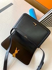 YSL SAINT LAURENT SOLFERINO MEDIUM SATCHEL IN BOX-23CM - 5