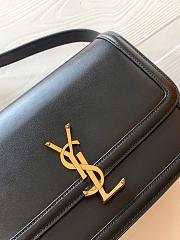 YSL SAINT LAURENT SOLFERINO MEDIUM SATCHEL IN BOX-23CM - 2