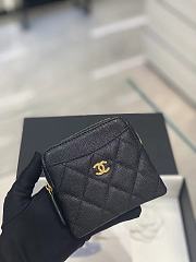 Chanel Wallet Black Calfskin Gold Hardware 002 - 1
