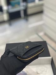 Chanel Wallet Black Calfskin Gold Hardware 002 - 4