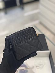 Chanel Wallet Black Calfskin Gold Hardware 002 - 2