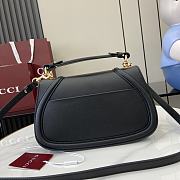 Gucci Blondie small top handle bag In Black-26.5x16.5x8.5cm - 4