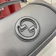 Gucci Blondie small top handle bag In Black-26.5x16.5x8.5cm - 2