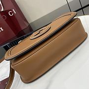 Gucci Blondie small top handle bag In Brown-26.5x16.5x8.5cm - 4