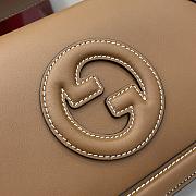 Gucci Blondie small top handle bag In Brown-26.5x16.5x8.5cm - 2
