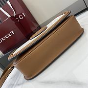 Gucci Blondie small top handle bag beige canvas-26.5x16.5x8.5cm - 4