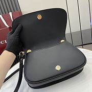 Gucci Blondie small top handle bag Black canvas-26.5x16.5x8.5cm - 5