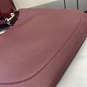Gucci B medium shoulder bag In Rosso Ancora red-49x46x4cm - 2