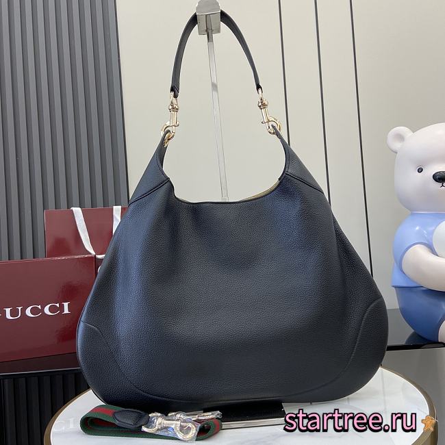 Gucci B medium shoulder bag In Black-49x46x4cm - 1