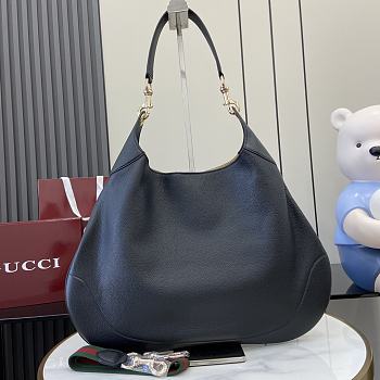 Gucci B medium shoulder bag In Black-49x46x4cm