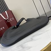 Gucci B medium shoulder bag In Black-49x46x4cm - 6