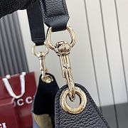 Gucci B medium shoulder bag In Black-49x46x4cm - 5