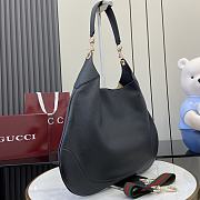 Gucci B medium shoulder bag In Black-49x46x4cm - 4