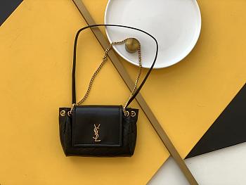 YSL Saint Laurent Nolita Mini Bag Black-18*13*6cm