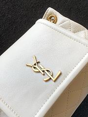 YSL Saint Laurent Nolita Mini Bag White-18*13*6cm - 3