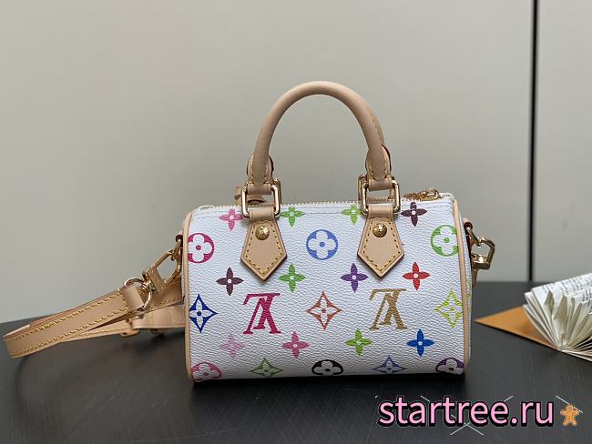 Louis Vuitton Speedy Nano Bag Multicolor M13391-16*10*7.5cm - 1