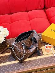 Louis Vuitton LV Speedy Soft 30 Dark M12243-30*21*17CM - 5