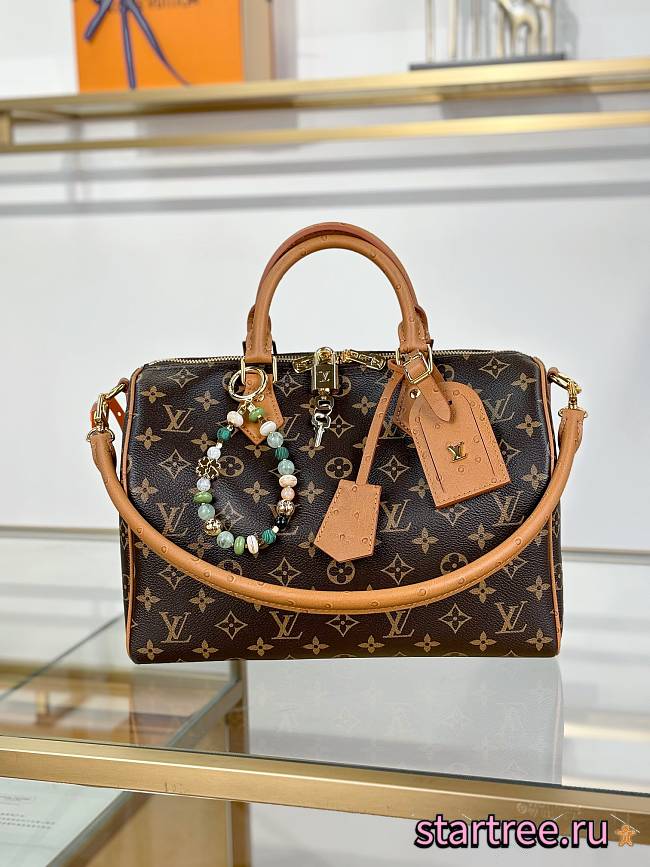 Louis Vuitton Speedy Soft 30 Boho Bag Brown Inside-30*21*17CM - 1