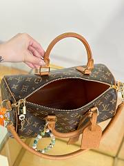 Louis Vuitton Speedy Soft 30 Boho Bag Brown Inside-30*21*17CM - 4