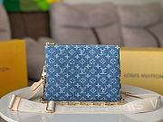 Louis Vuitton Denim Coussin PM M57793-26*20*12CM - 1