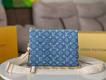 Louis Vuitton Denim Coussin PM M57793-26*20*12CM