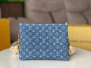 Louis Vuitton Denim Coussin PM M57793-26*20*12CM - 5