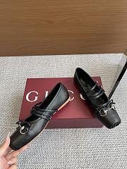 Women's Gucci Horsebit ballet flat Black - 3
