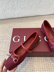 Women's Gucci Horsebit ballet flat Red - 6