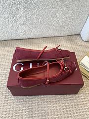 Women's Gucci Horsebit ballet flat Red - 3