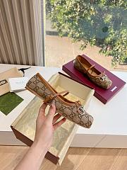 Women's Gucci Horsebit ballet flat Beige - 5