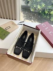 Women's Gucci Horsebit ballet flat Black 01 - 1