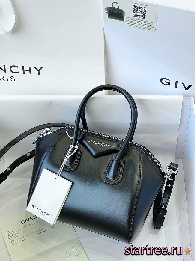 GIVENCHY Small Antigona bag in Box leather-23*27*13cm - 1