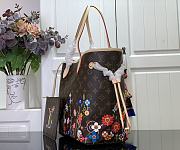 Louis Vuitton x Takashi Murakami Neverfull MM-31*28*14CM - 5