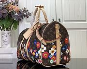 Louis Vuitton x Takashi Murakami Keepall 45-45x27x20cm - 5