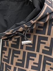 Fendi Brown Nylon Jacket - 4
