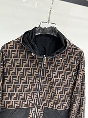 Fendi Brown Nylon Jacket - 3