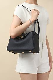 Hermès | Small Lindy 26 bag Black Gold- 26 cm - 2
