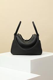 Hermès | Small Lindy 26 bag Black Silver- 26 cm - 6