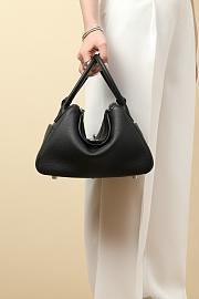 Hermès | Small Lindy 26 bag Black Silver- 26 cm - 4