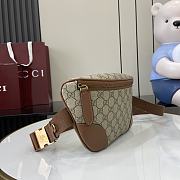 Gucci GG Emblem medium belt bag Brown For Men-28x17x6cm - 2
